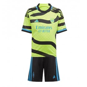 Baby Fußballbekleidung Arsenal Auswärtstrikot 2023-24 Kurzarm (+ kurze hosen)